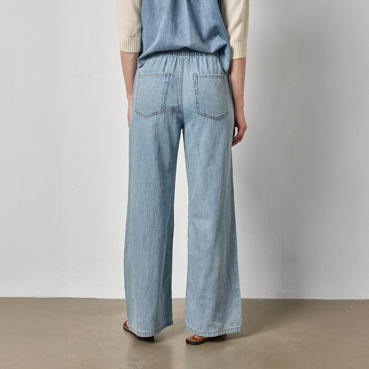 Denim Pant in Blue Wash
