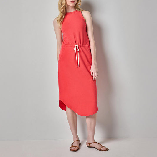 Terry Midi Dress in Zinnia