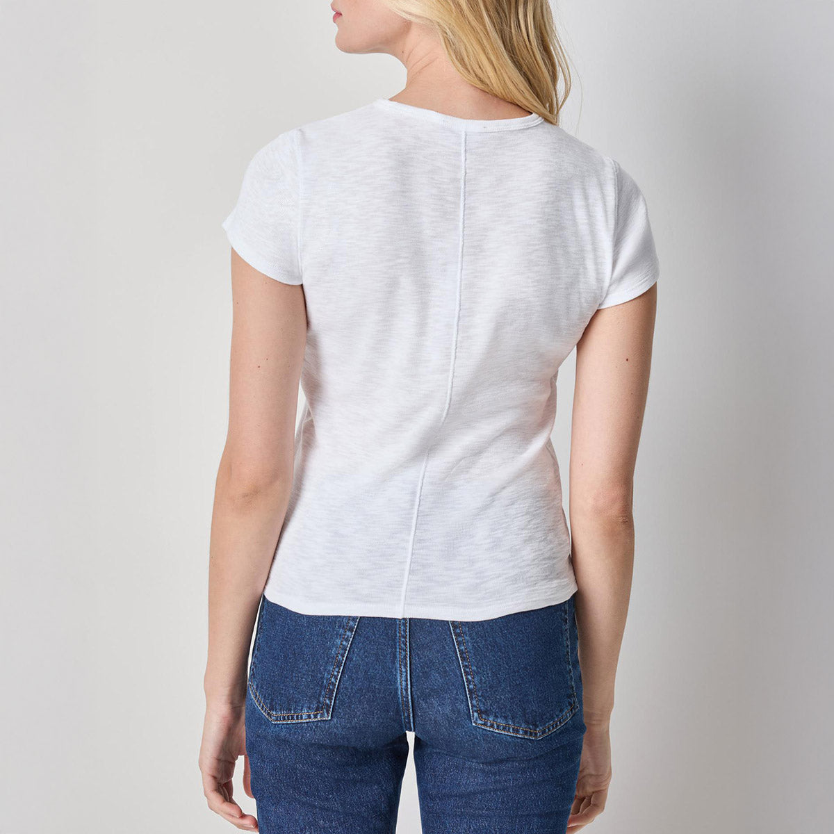 Short Sleeve Tee in White