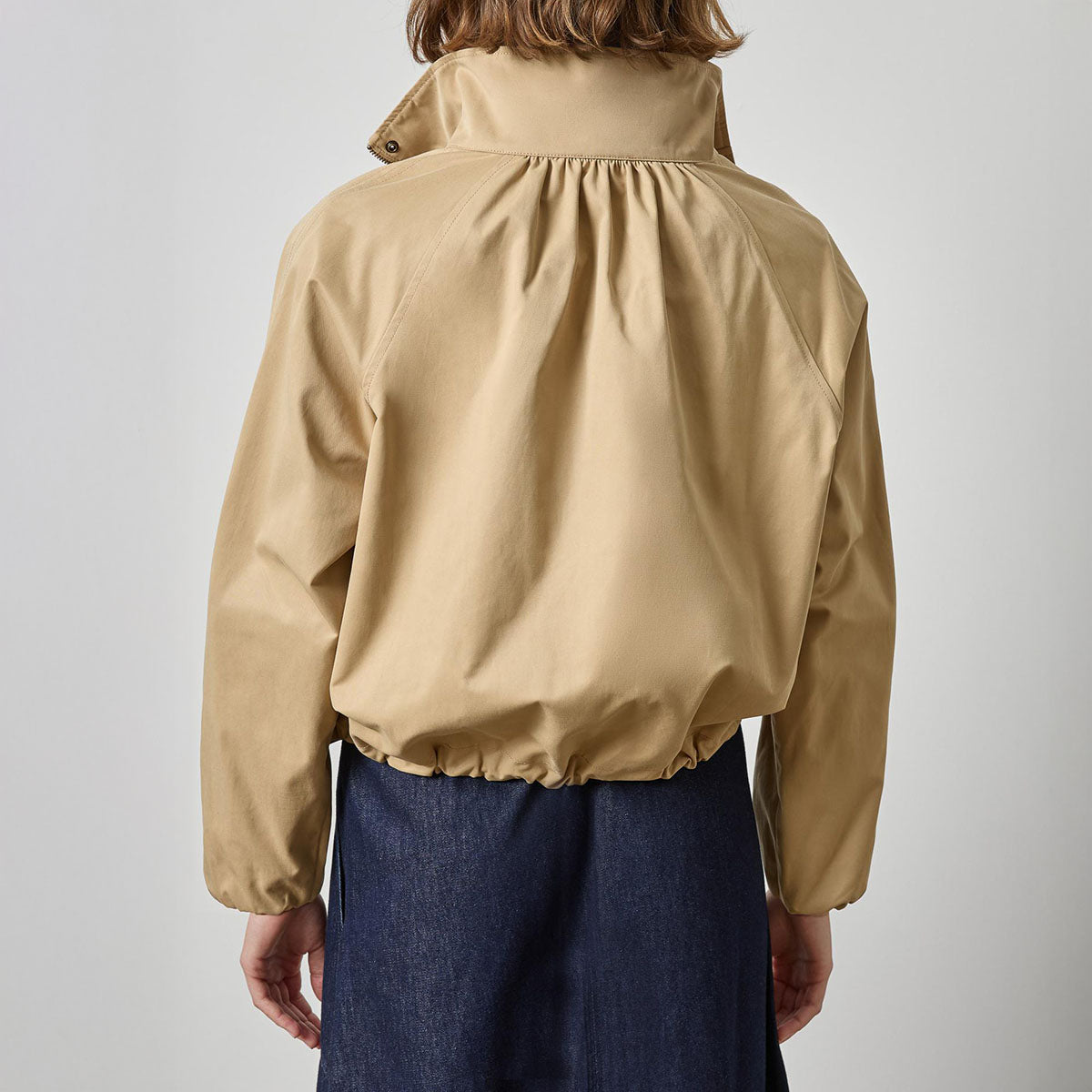 Raglan Bomber in Khaki