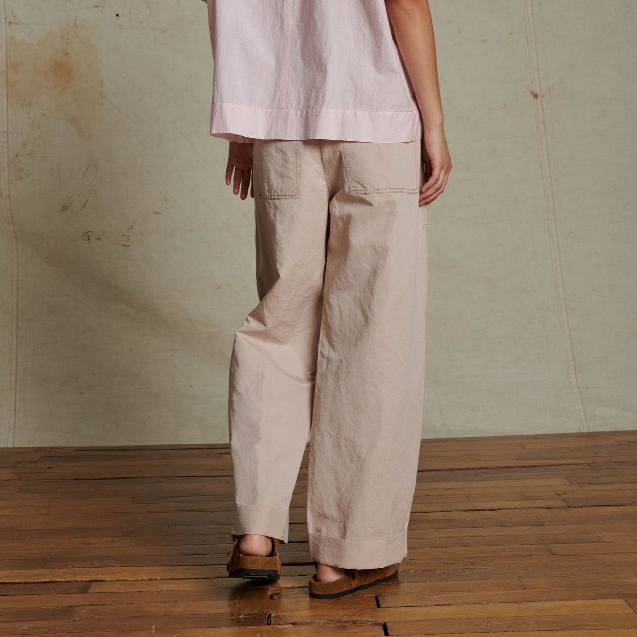 Thabor Trouser in Powder Pink