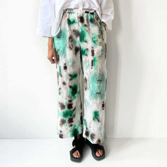 Parla Straight Leg Pant in Emerald Pigments