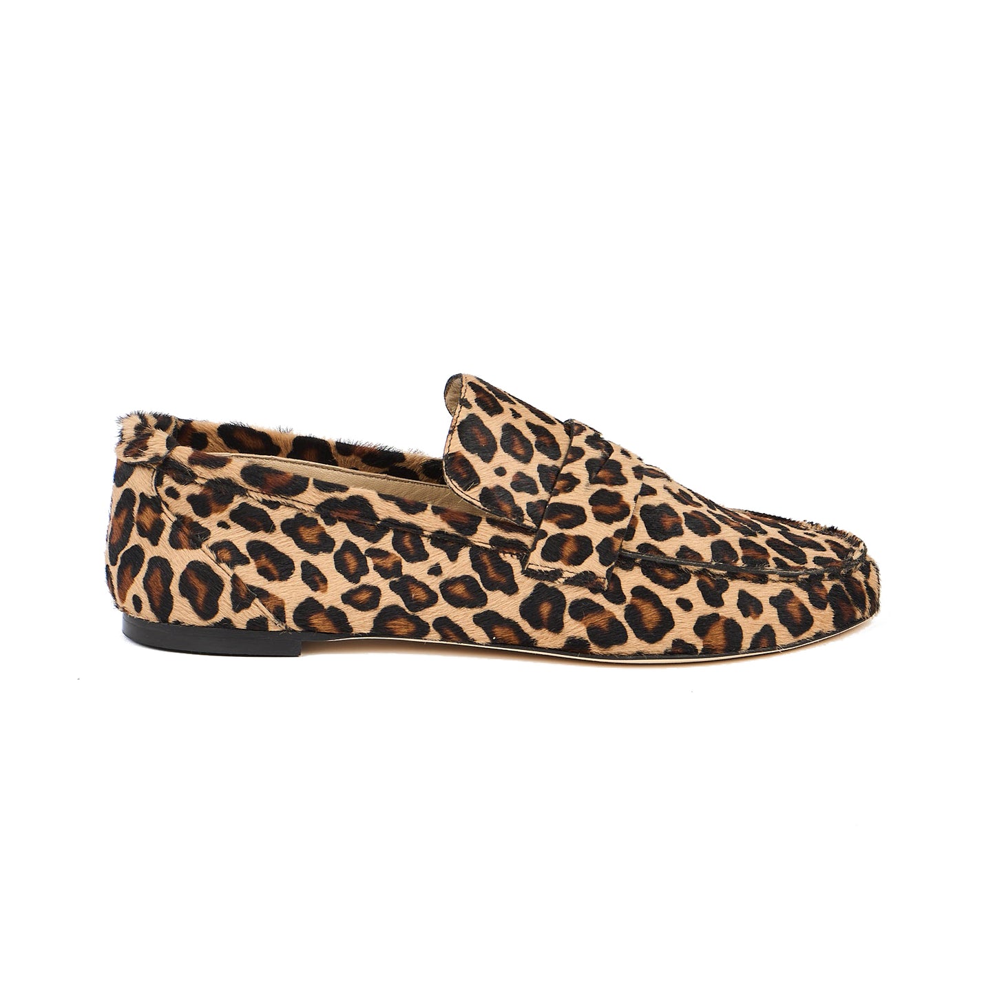 Ponyhair Penny Loafer in Leopard