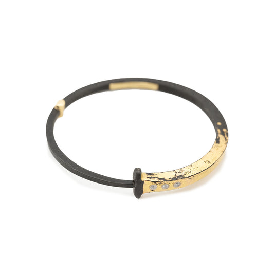 Three Diamond Splash Bracelet