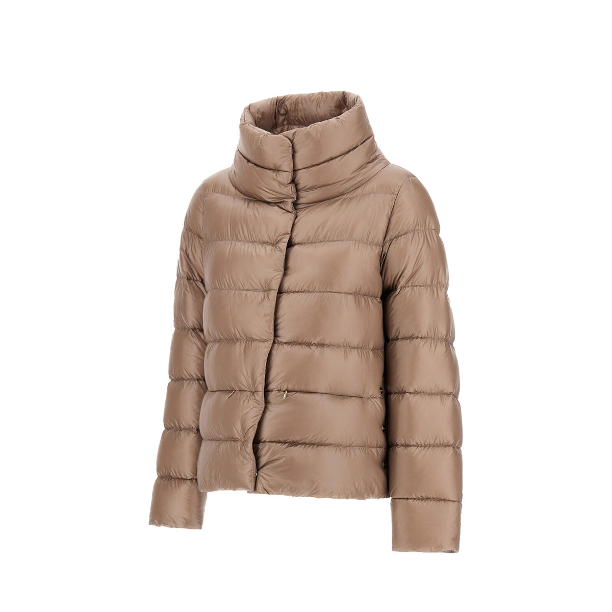 Nylon Jacket in Taupe