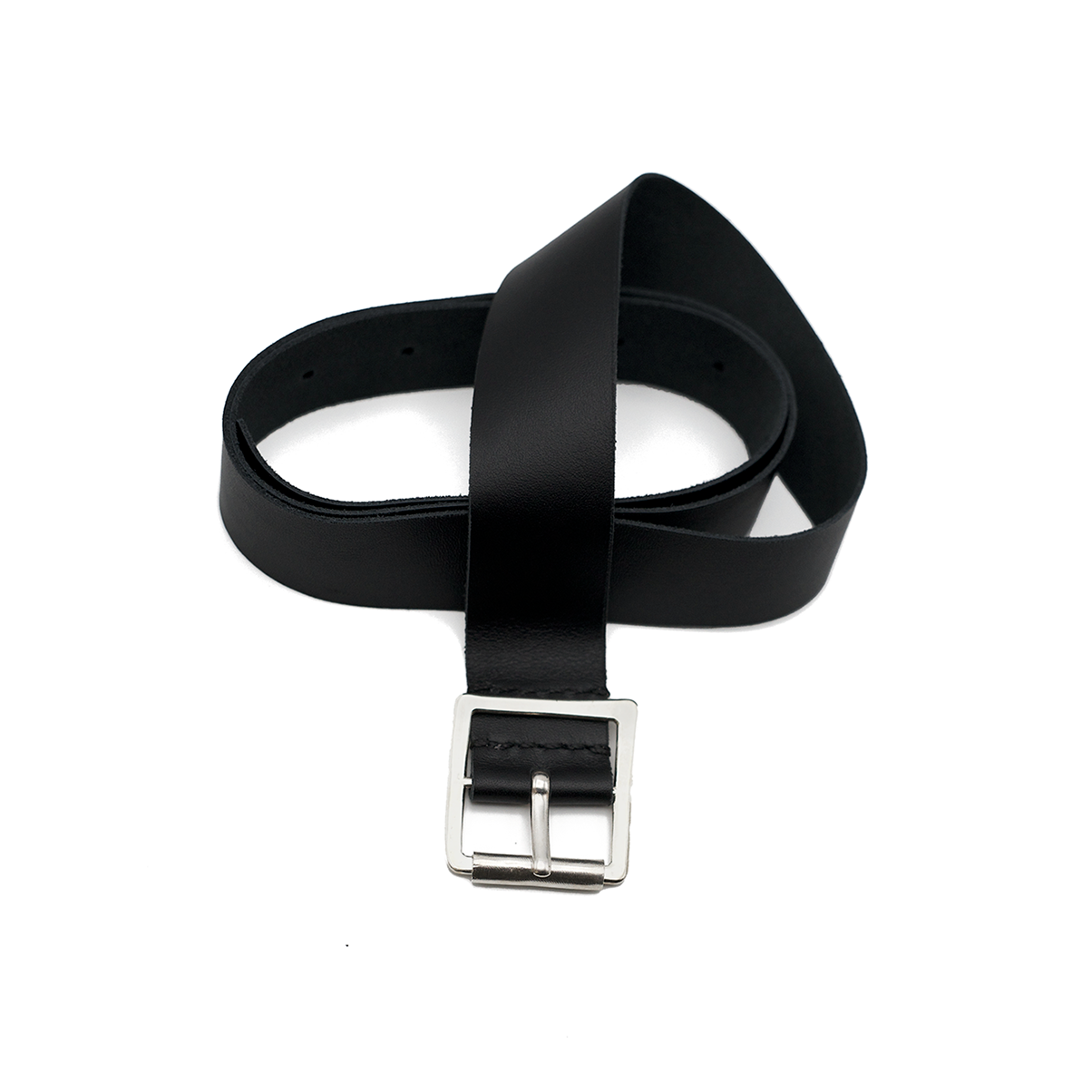 Plata Leather Belt in Black