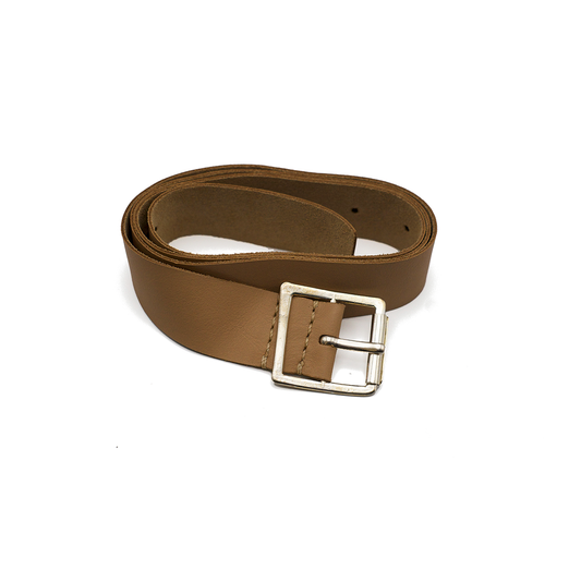 Plata Leather Belt in Natural