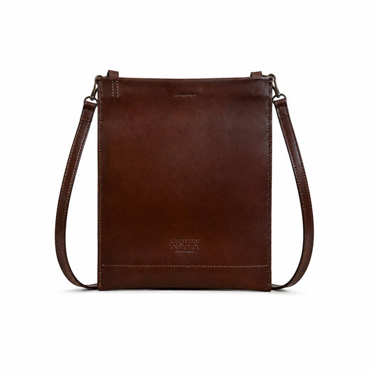 Porto Notebook Bag in Chocolate