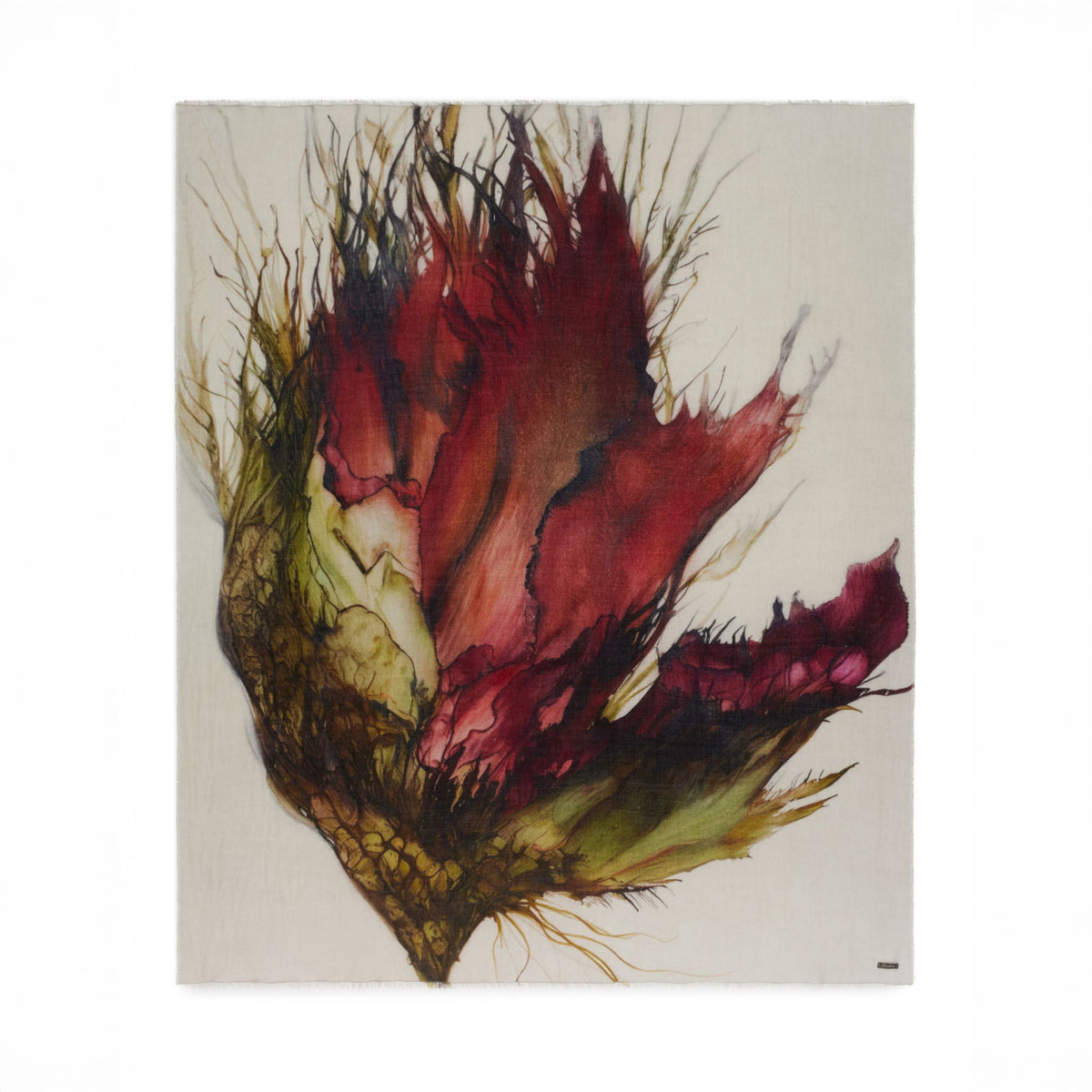 Protea Wool Scarf