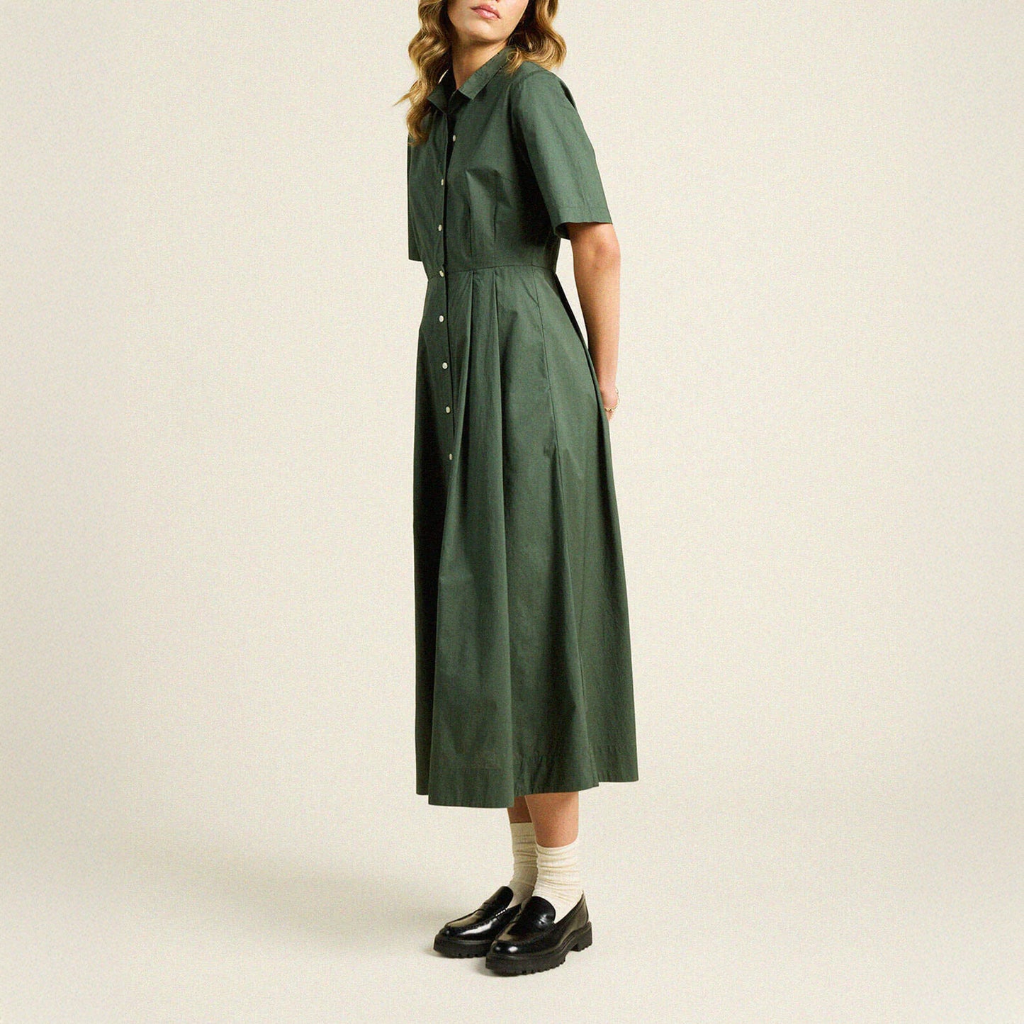 Aster Dress in Thyme