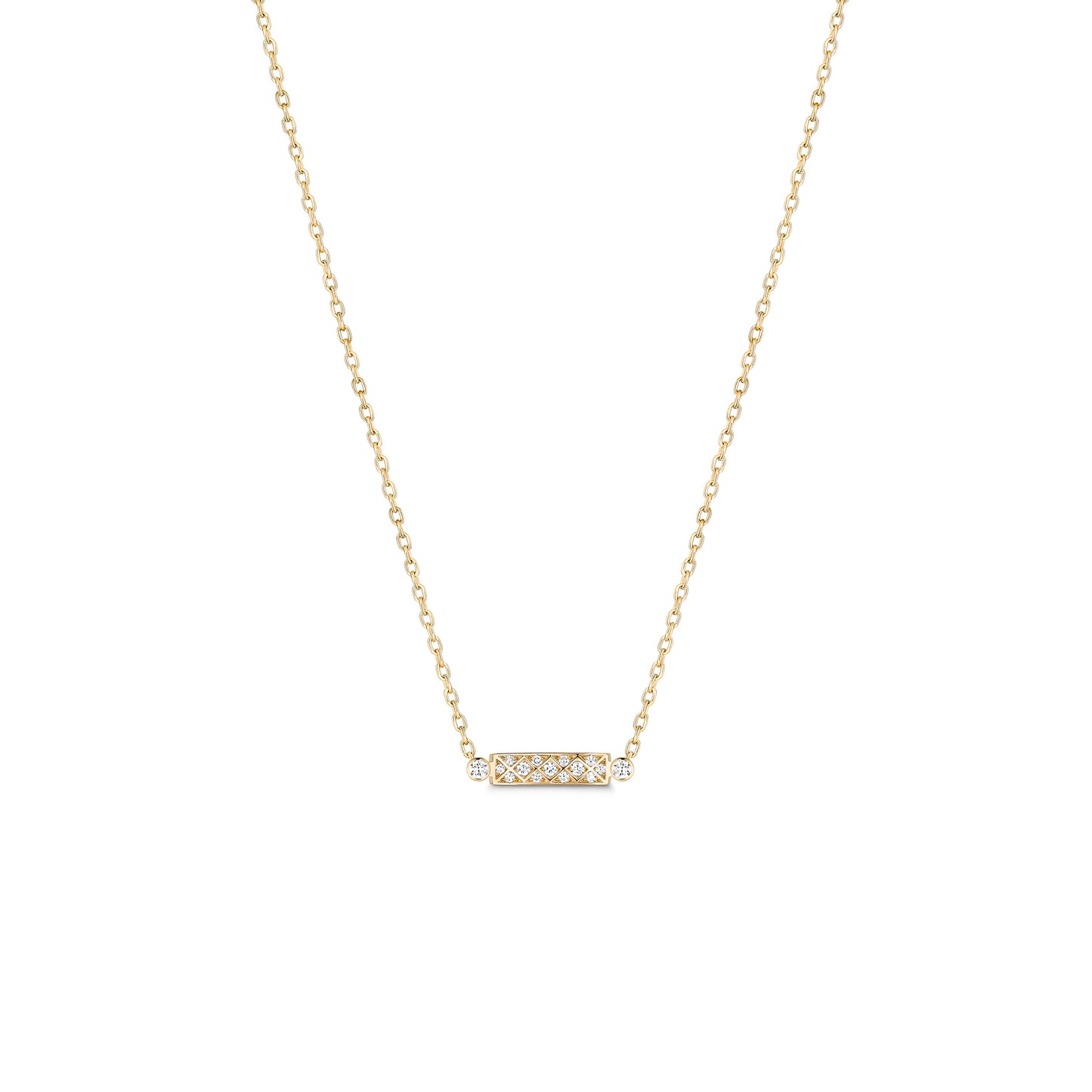 Parisian Stroll Necklace in Yellow Gold