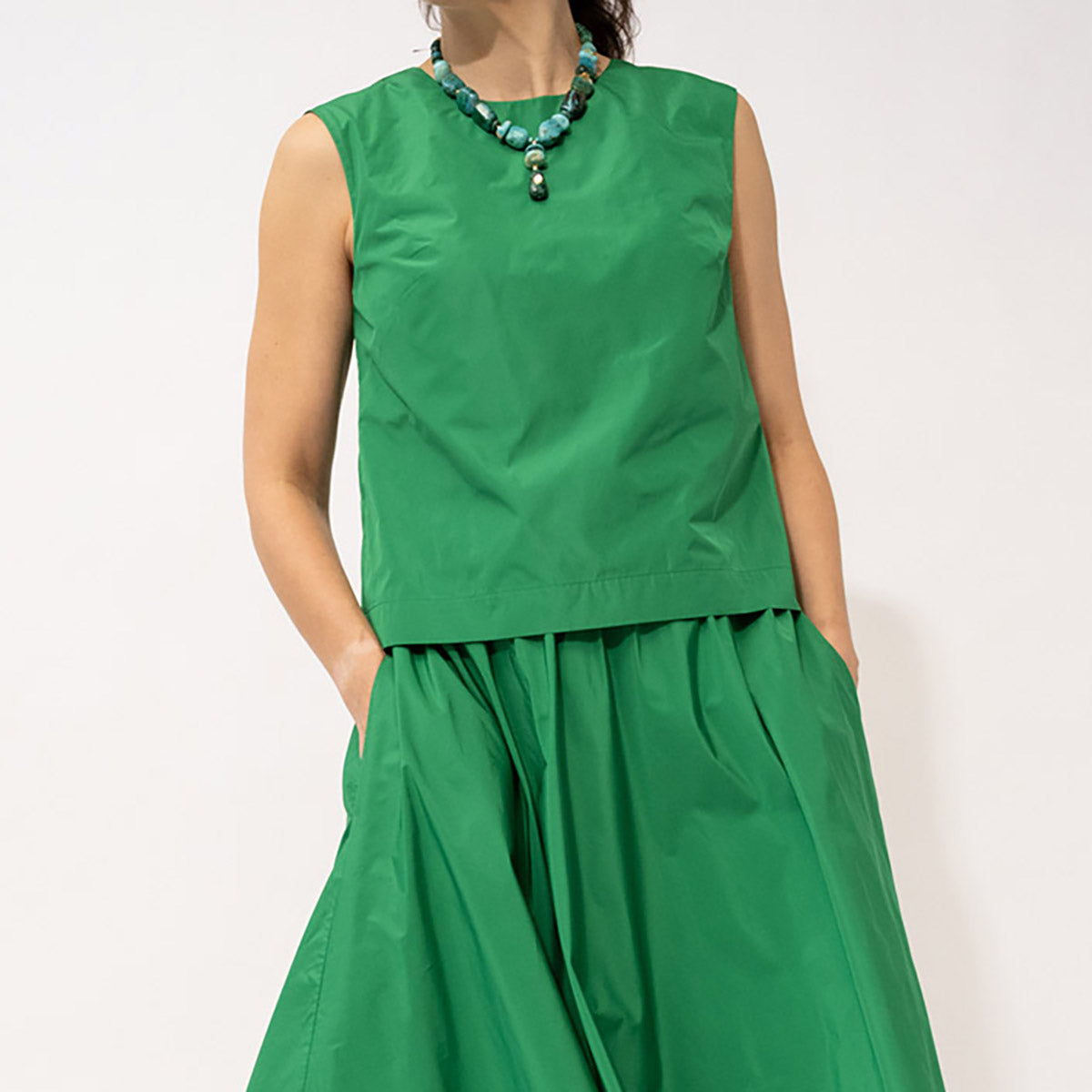 Pimpy Blouse in Verde
