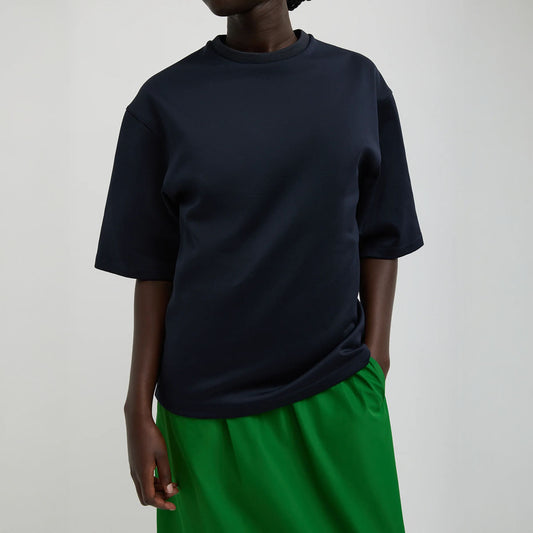 Active Knit Easy T in Navy