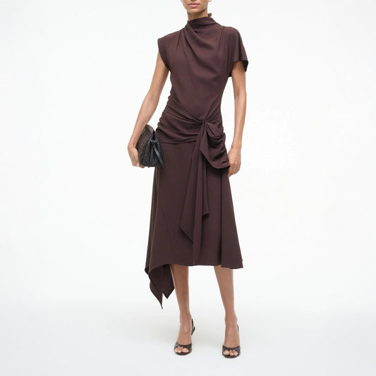 Davina Dress in Earth