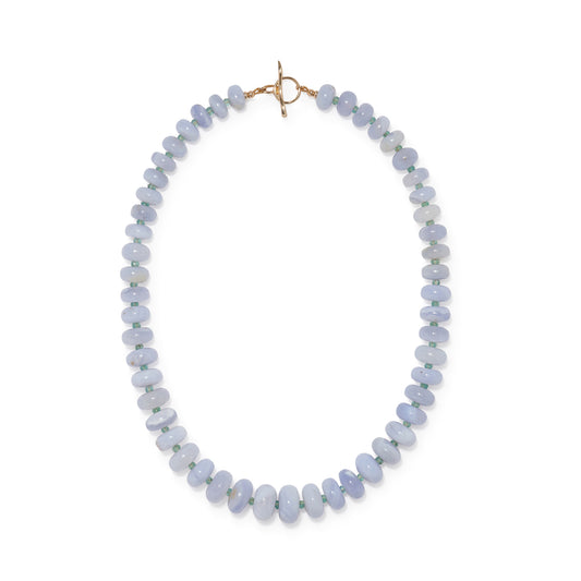 Blue Chalcedony Necklace