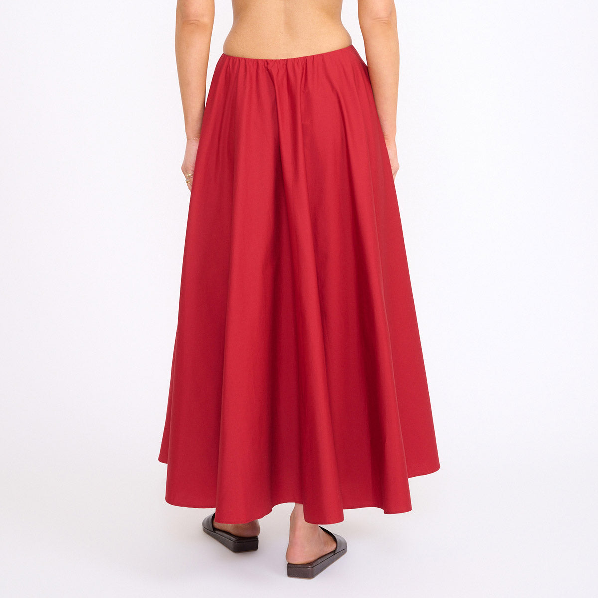 Milano Skirt in Rouge