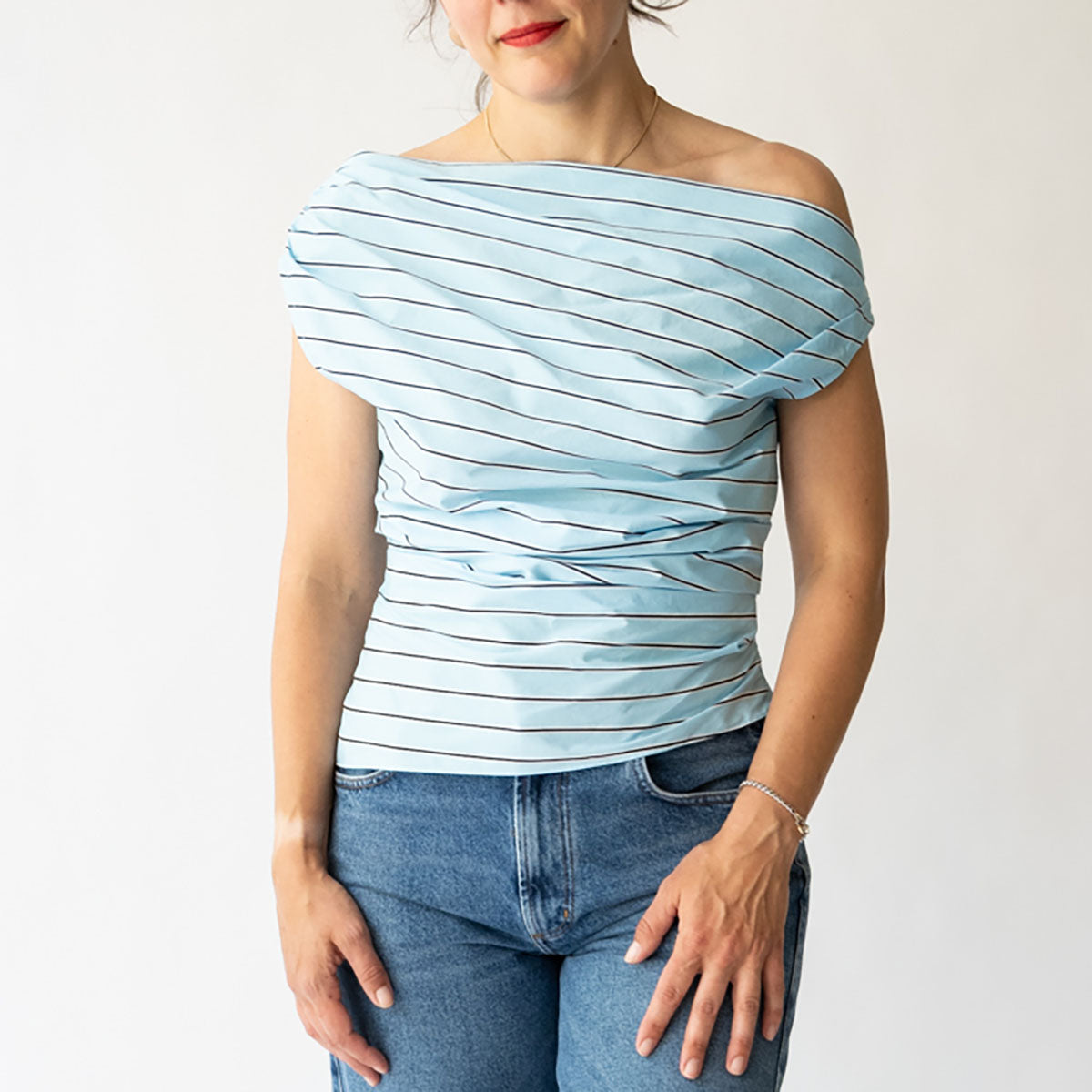 Phare Top in Sunday Stripe