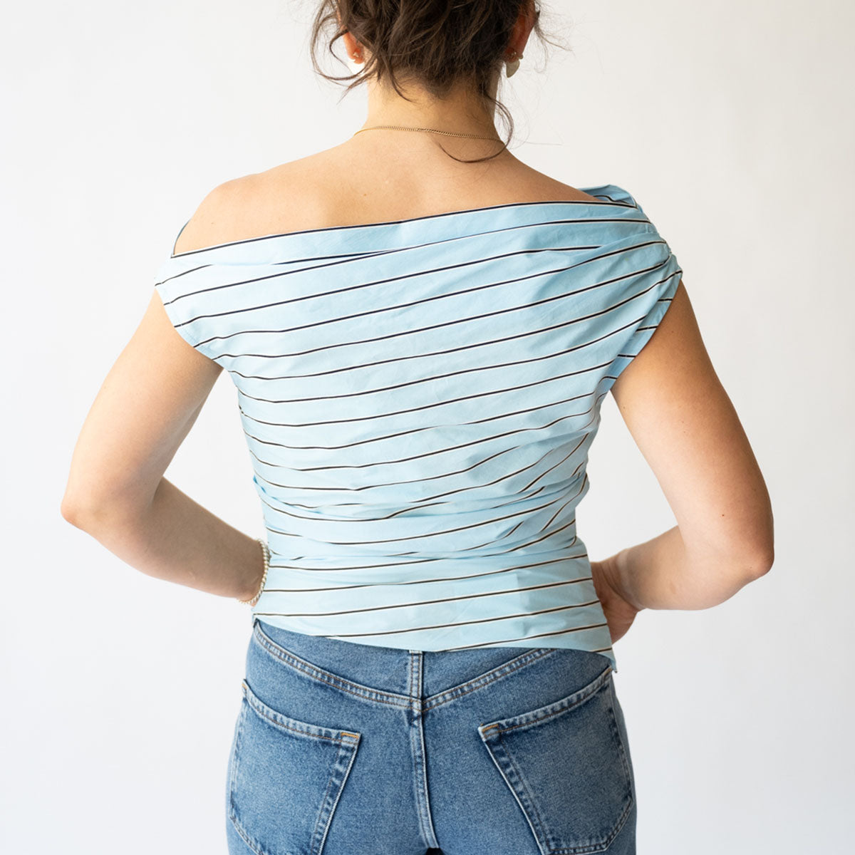 Phare Top in Sunday Stripe