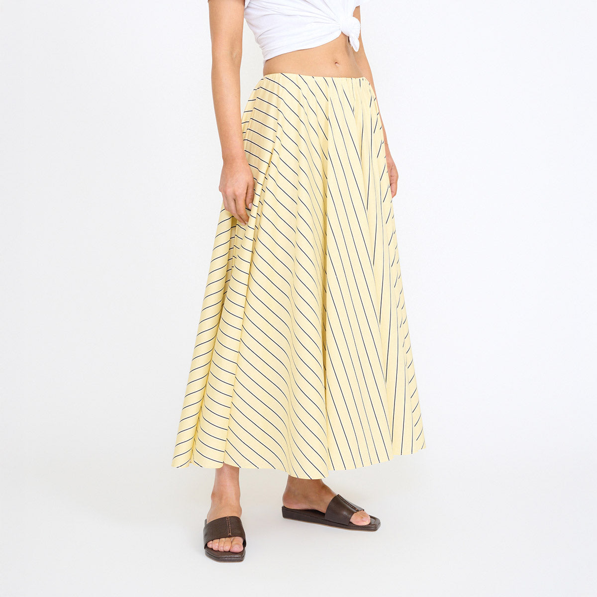 Milano Skirt in Monday Stripe