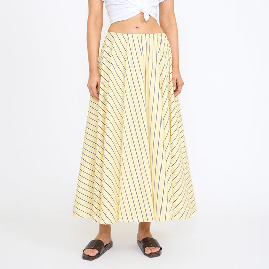 Milano Skirt in Monday Stripe