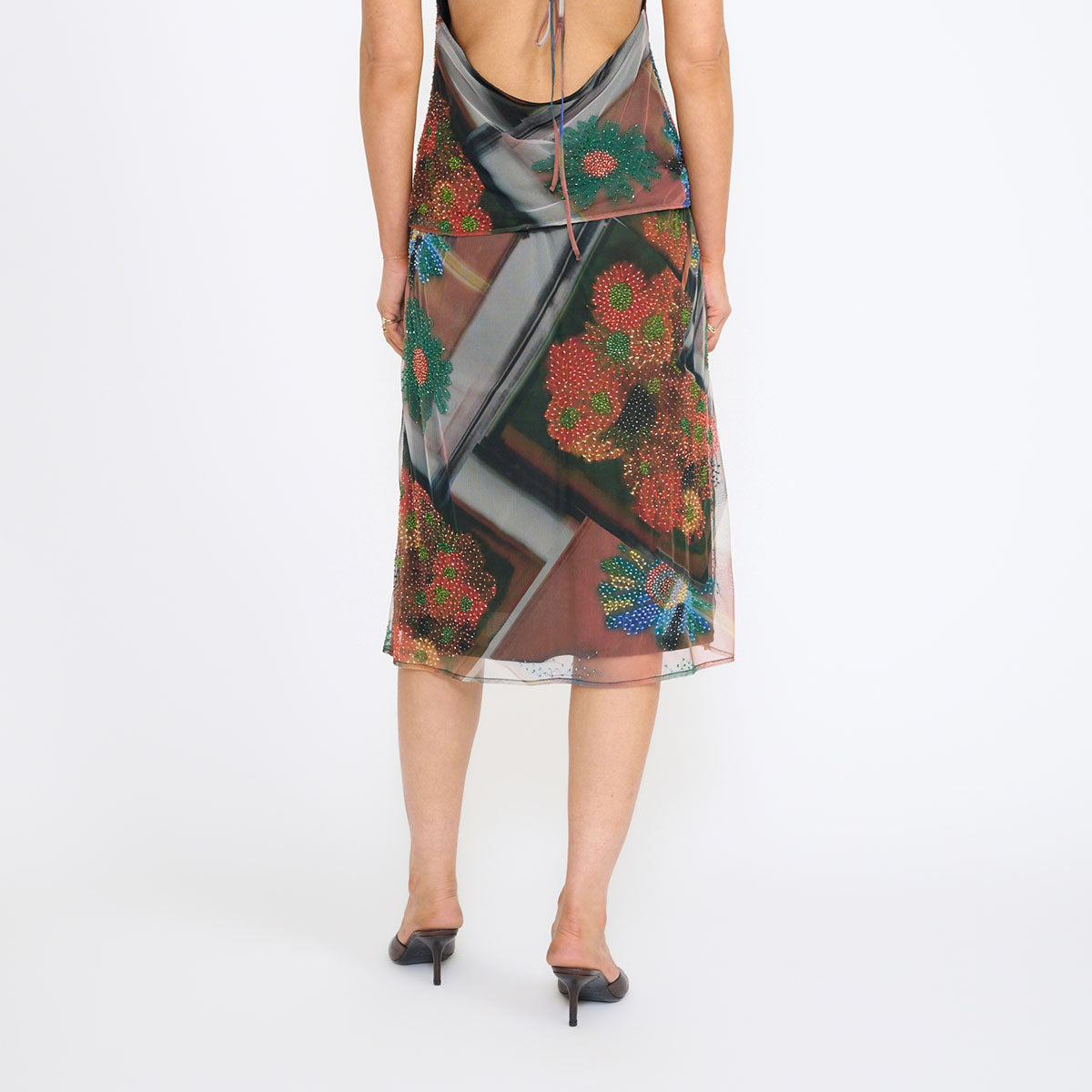 Lucia Skirt in Superbloom Scarf
