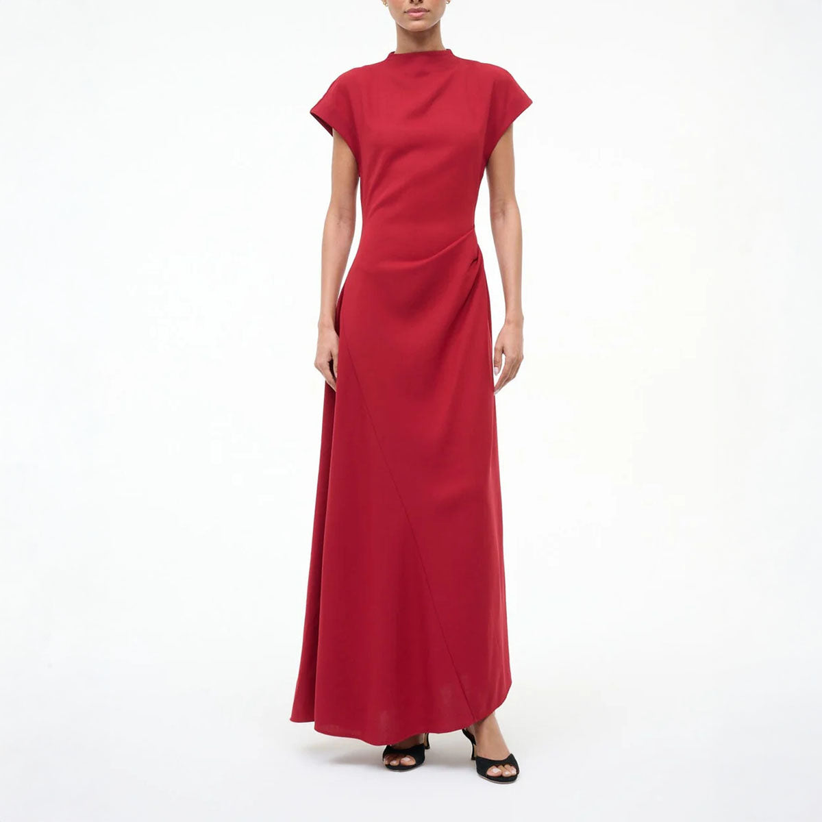 Zaya Dress in Pomegranate
