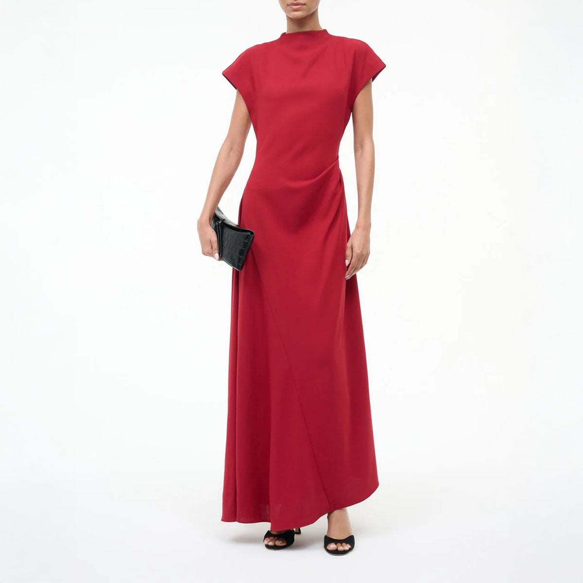 Zaya Dress in Pomegranate