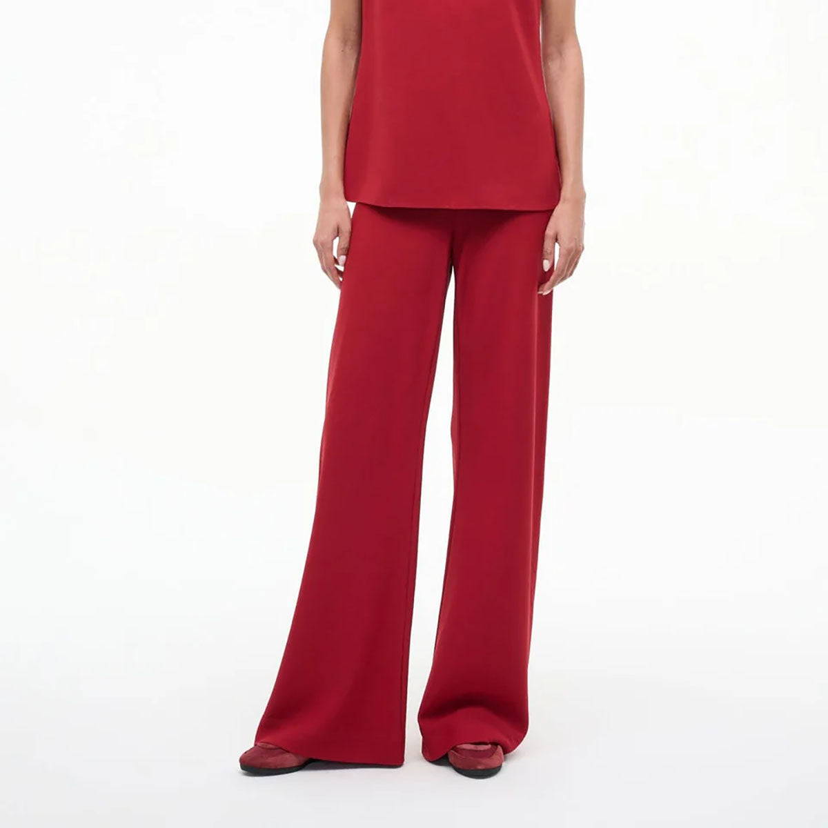 Stroll Pant in Pomegranate