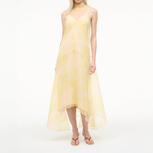 Auden Dress in Lemon Grove