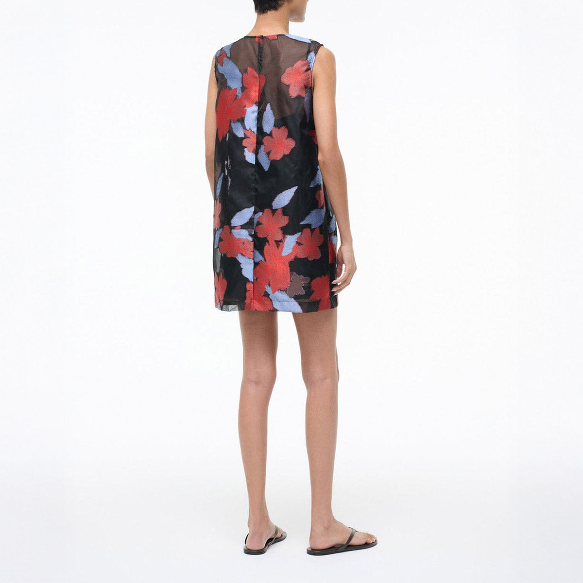 Brea Dress in Night Garden