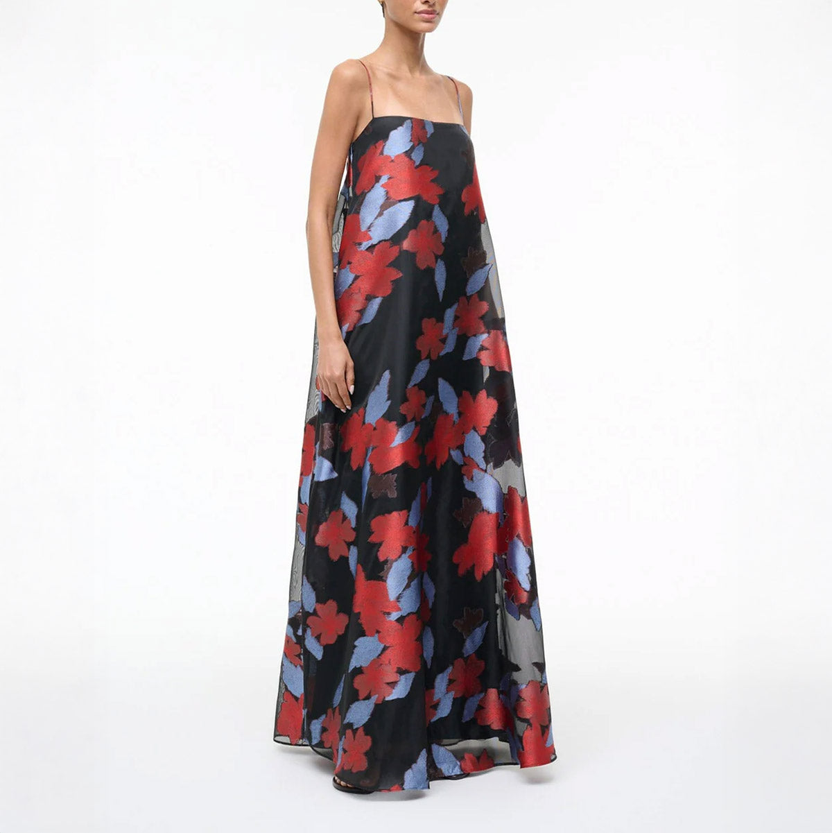 Delfina Dress in Night Garden