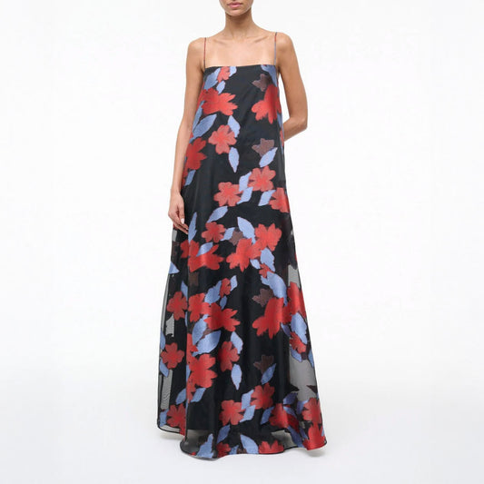 Delfina Dress in Night Garden