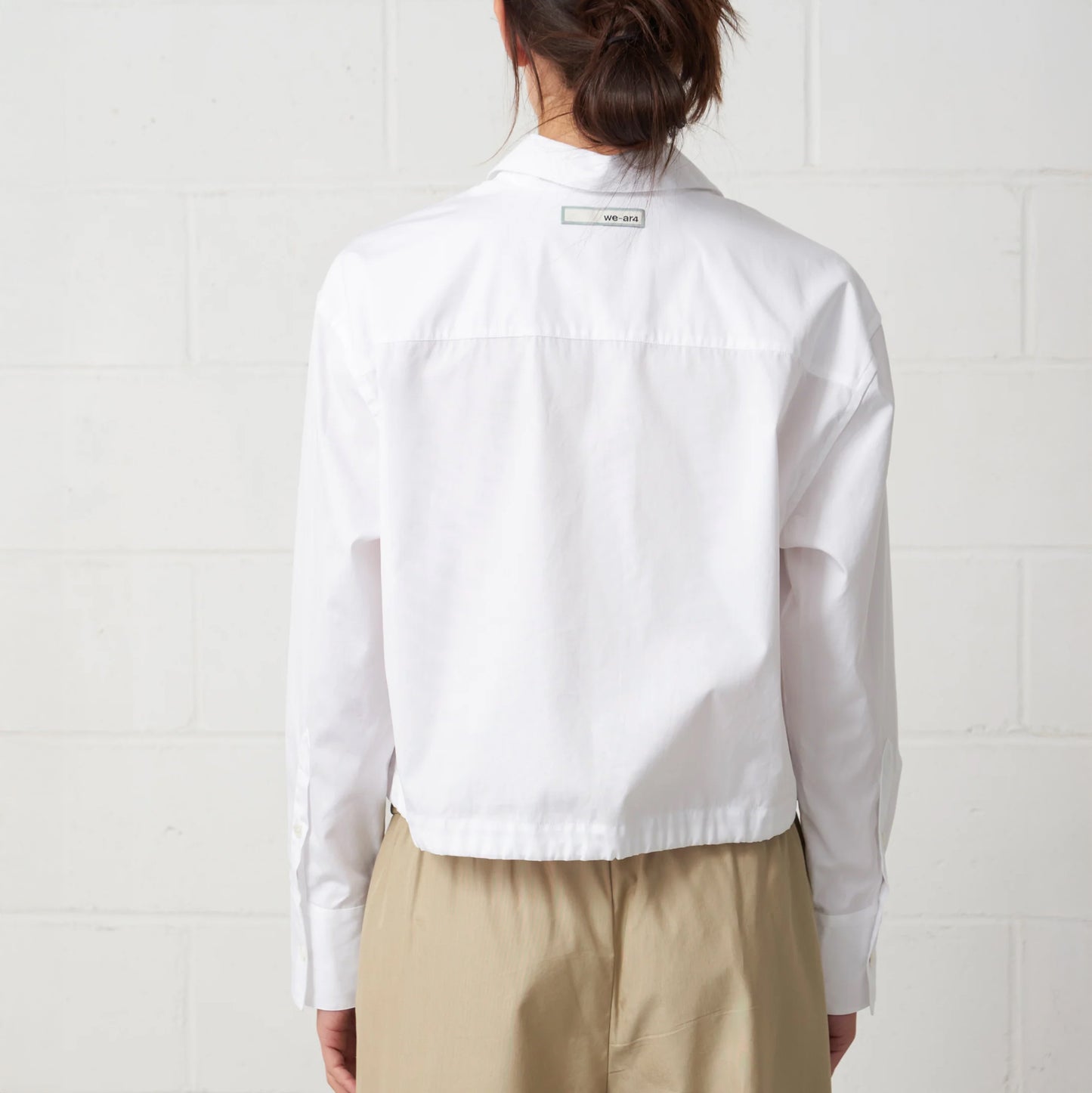 The CC Shirt in Cotton White