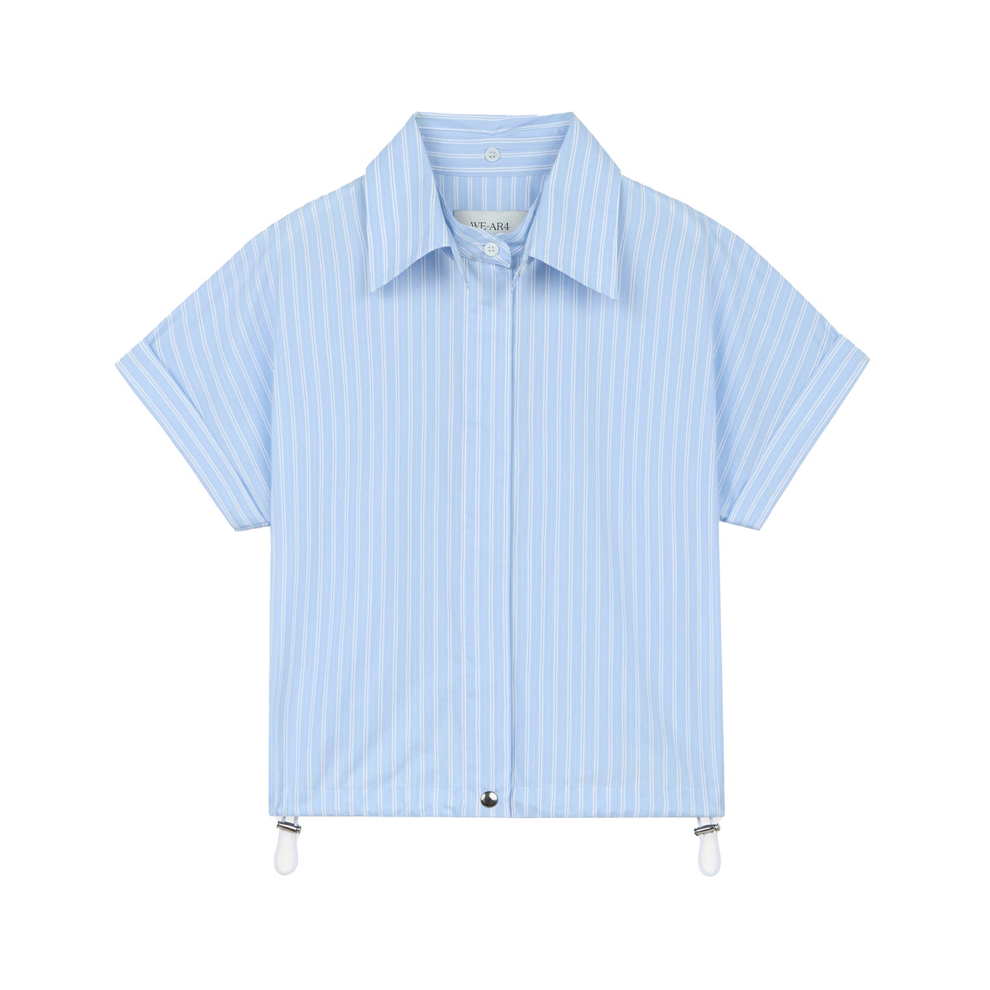 Bungee Shirt in Blue Stripe