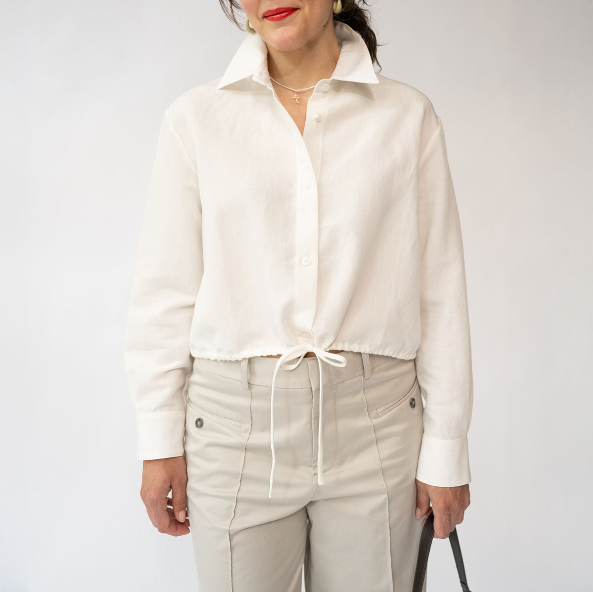 The Riva Shirt in White