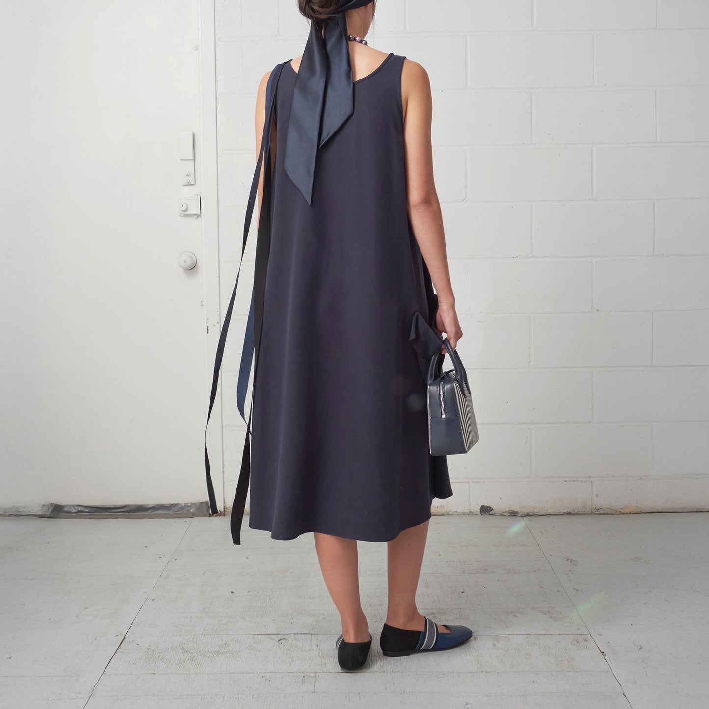 Charter Tank Dress in Navy