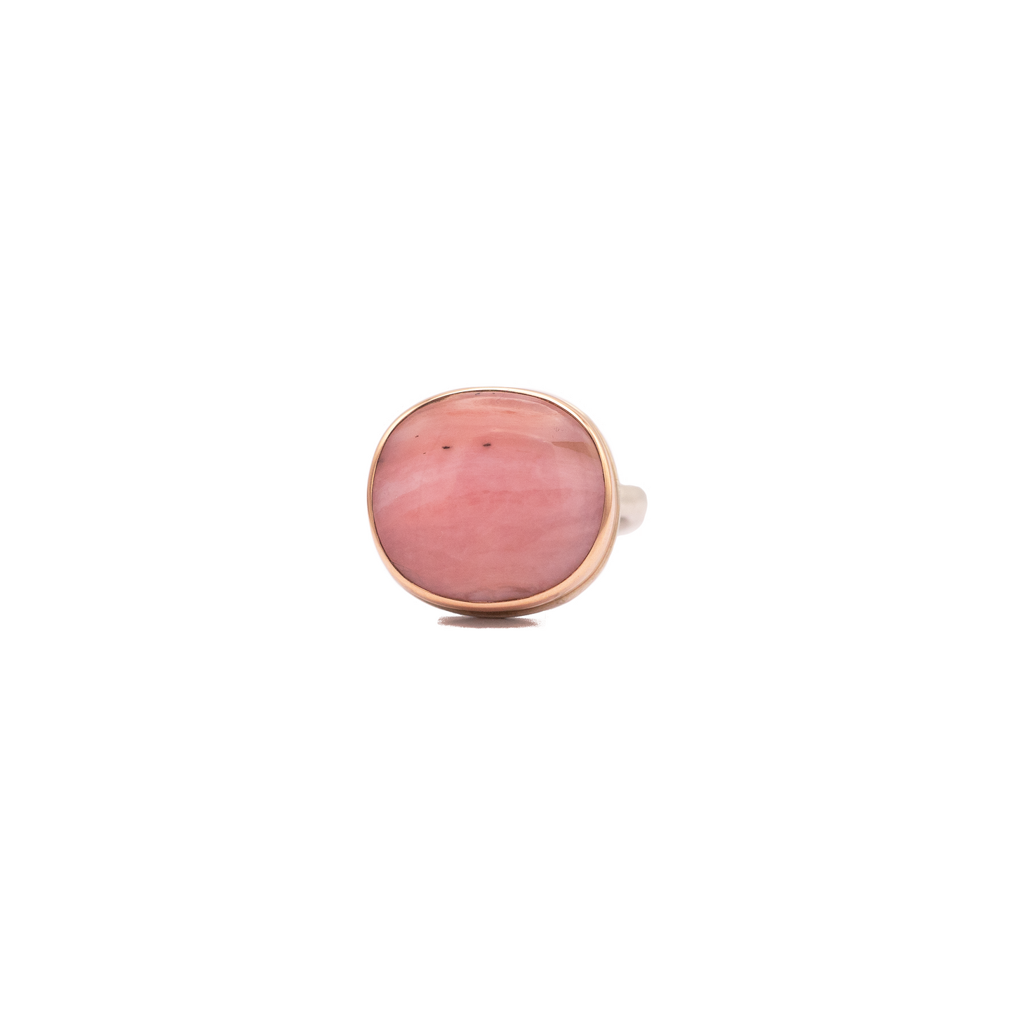 Pink Peruvian Opal Ring