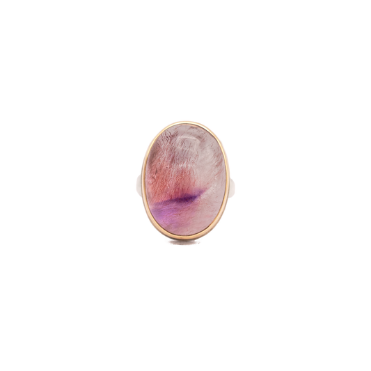 Seven Mineral Oval Ring