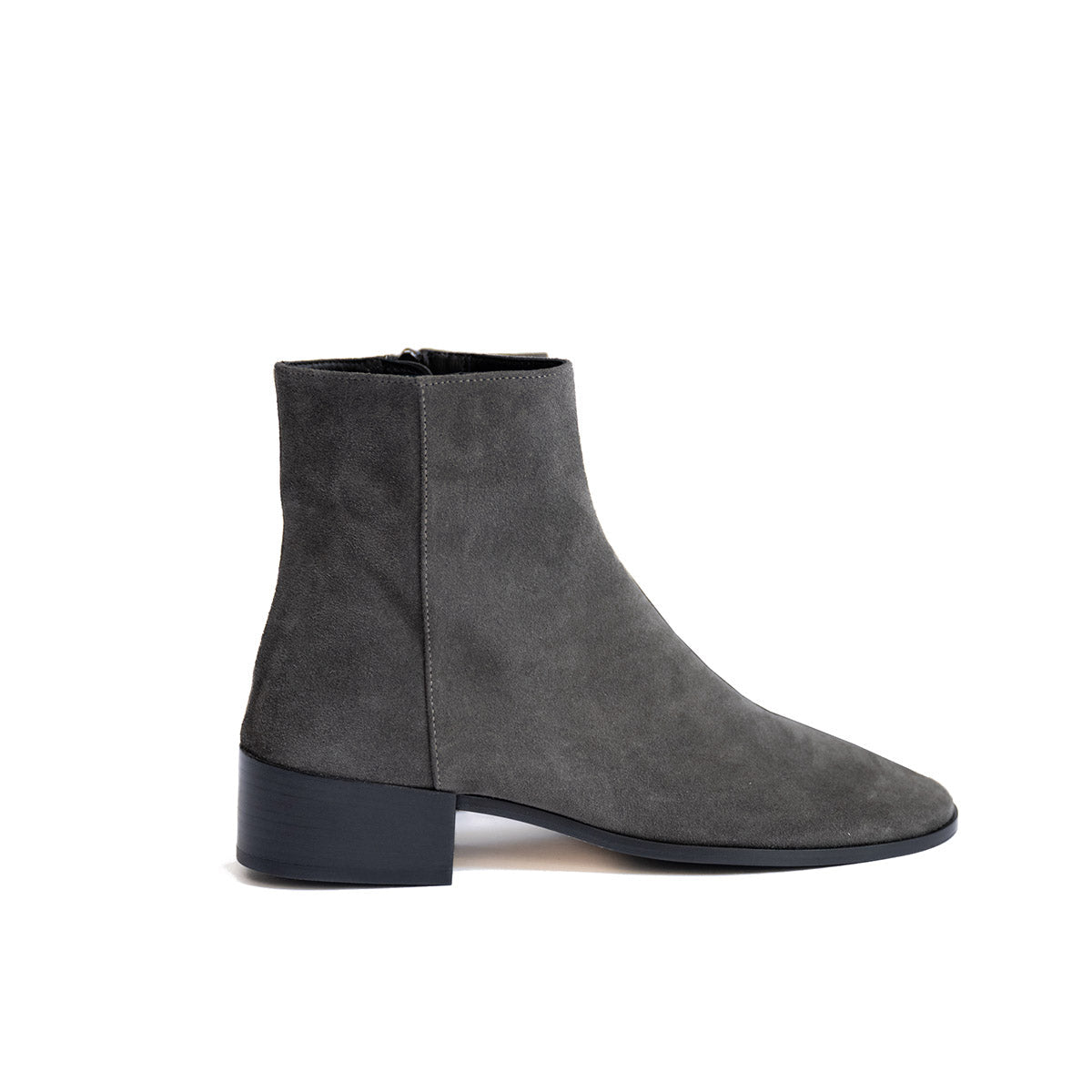River Boot in Charcoal Suede