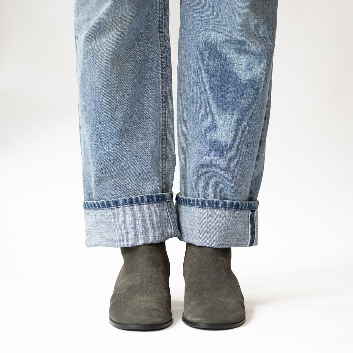 River Boot in Charcoal Suede
