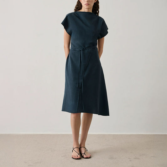 Felicie Dress in Petrol