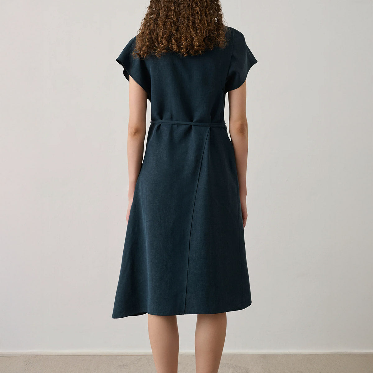 Felicie Dress in Petrol