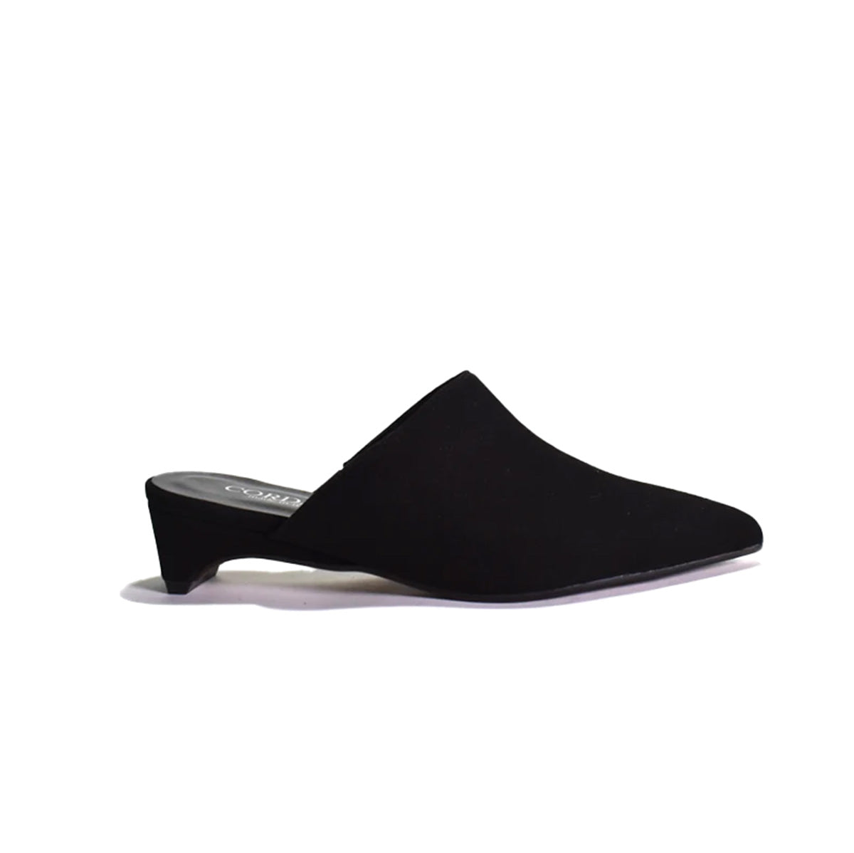 Rowan Mule in Black Suede