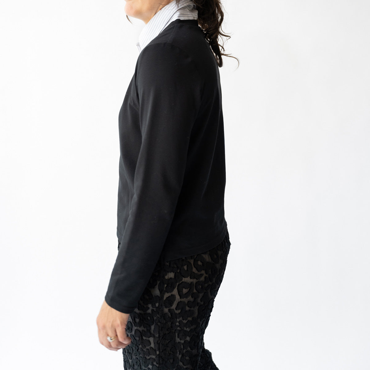 The Spencer Polo in Black Multi