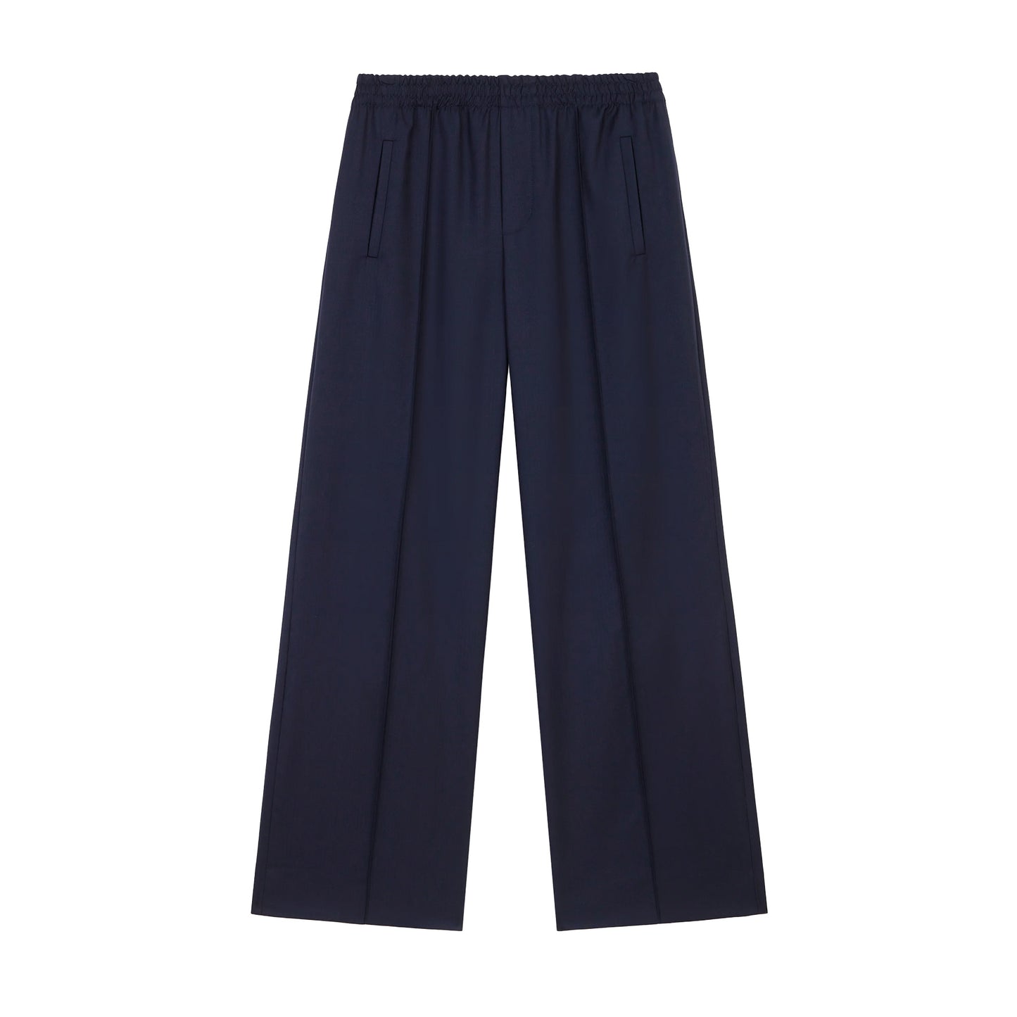 The Prep Trouser in Navy Pinstripe