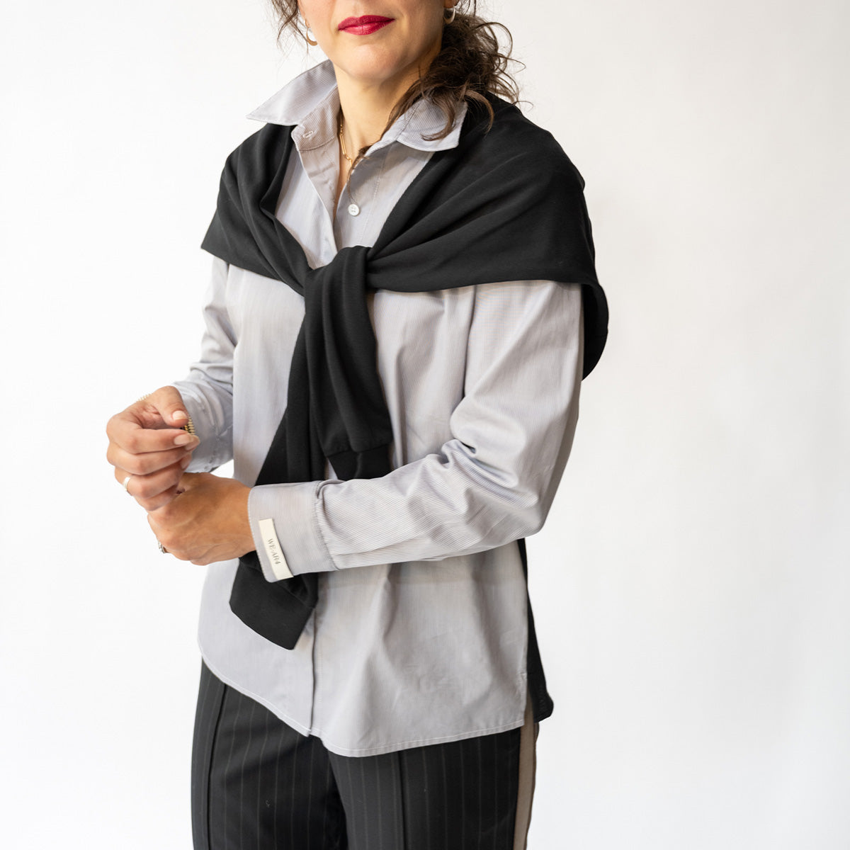 The Sloane Shirt in Black Multi