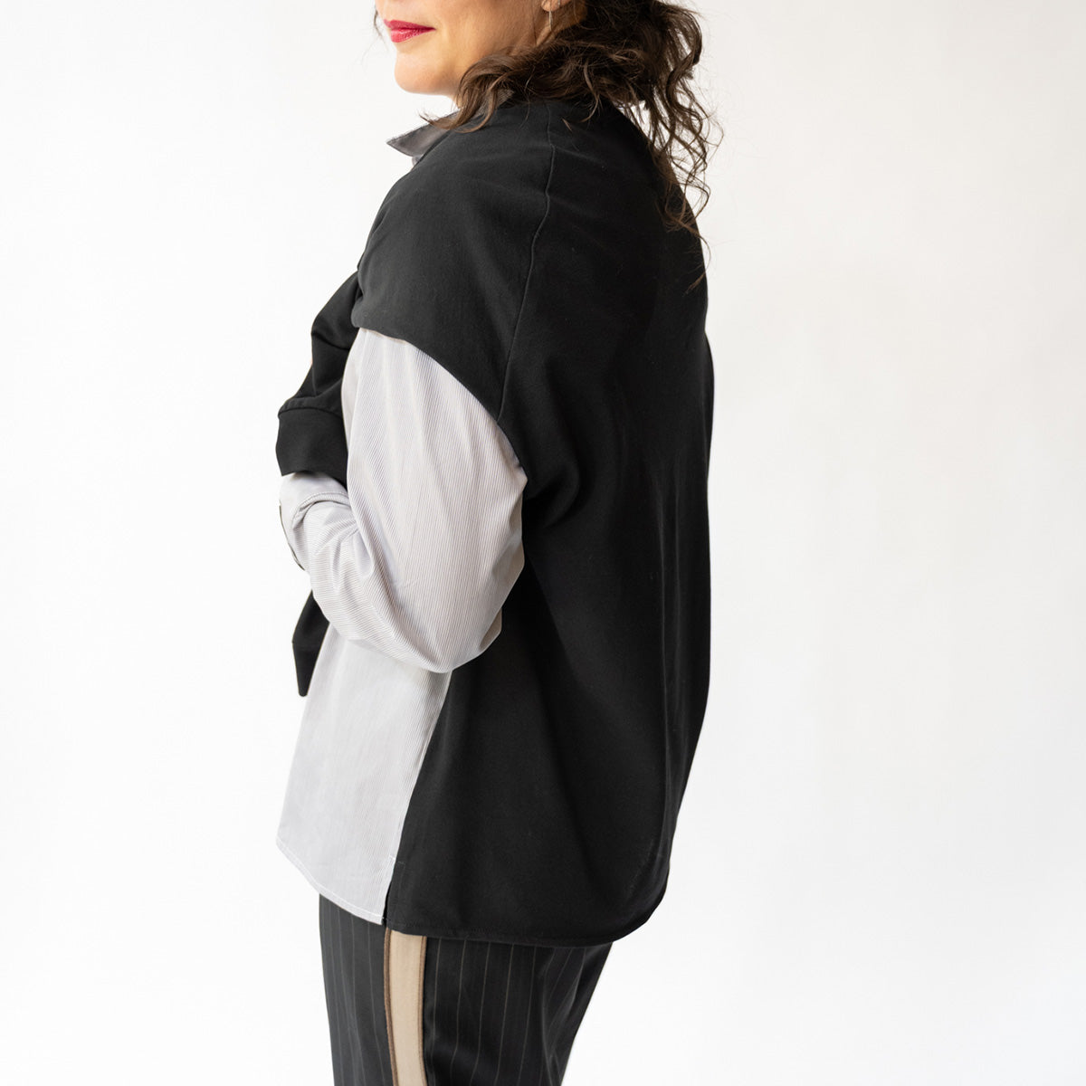 The Sloane Shirt in Black Multi