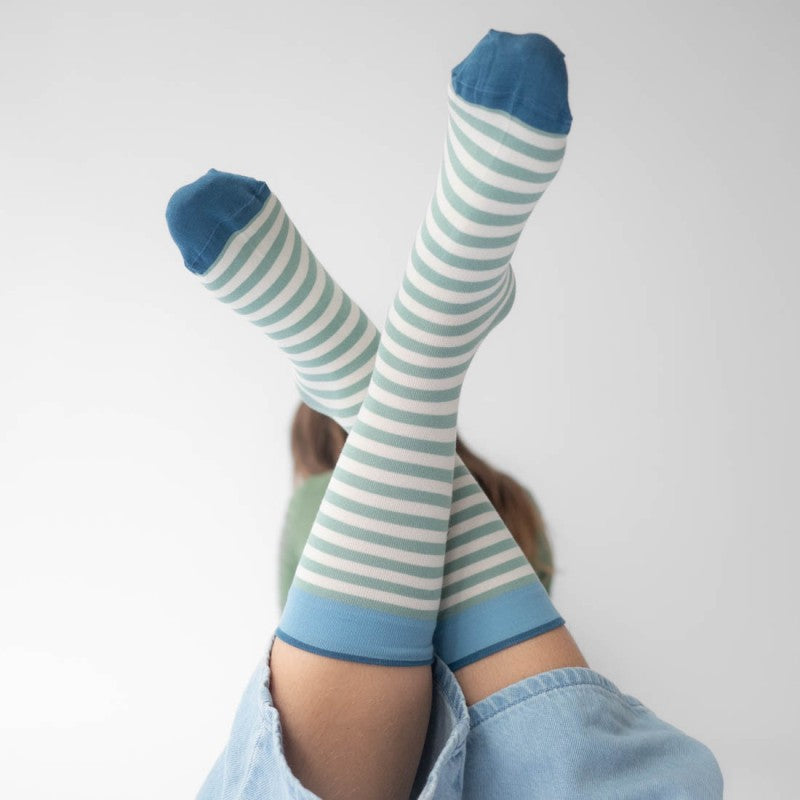 Striped Crew Socks