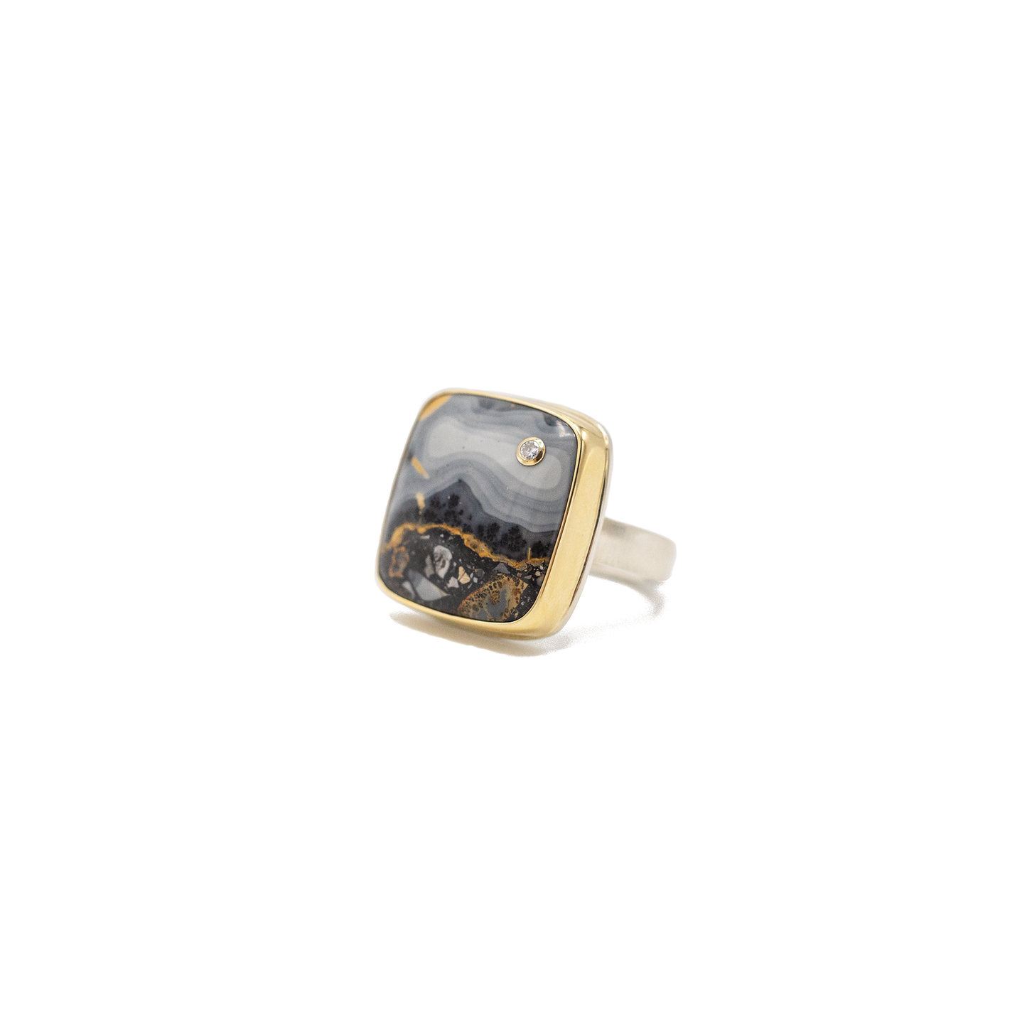 Maligano Jasper Square Ring