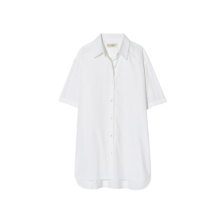 Alban Button Up in White